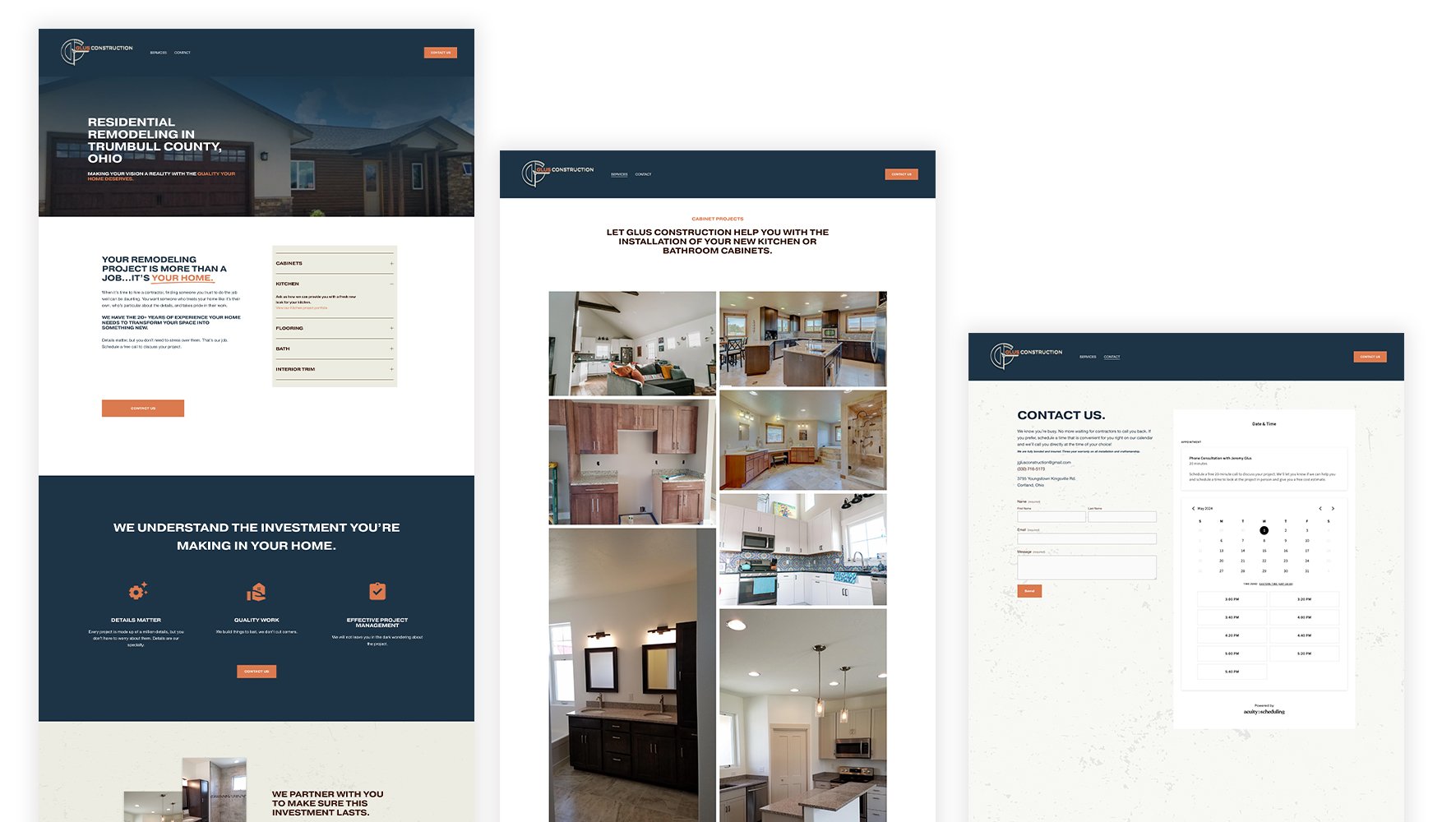 GlusConstruction_WebsitePages_OrangeMossCreative